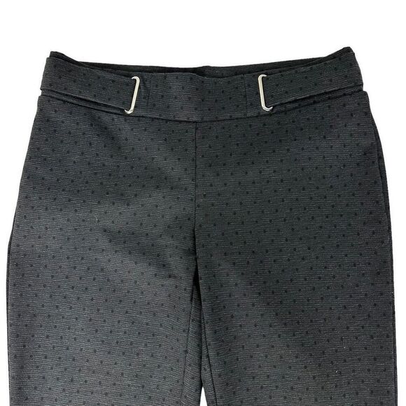 89th & Madison Black Dot Print Pull On Pant size Small - Picture 3 of 5
